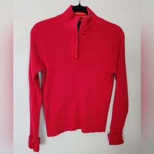 Vintage Ralph Lauren Polo Jeans Co Ribbed 1/4 Zip Sweater